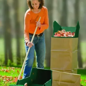 Reusable Corrugated Plastic Garden Chute – Leaf & Debris Collection Helper thumbnail-5