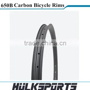 2016 New High Quality MTB Carbon Bike Rim 35mm Wide Tubeless Rims 27.5 Plus Mtb Rim thumbnail-2