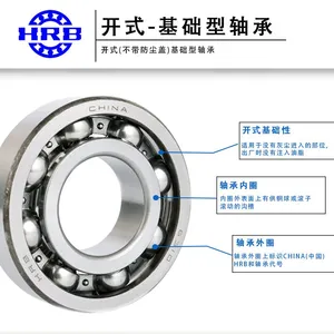 China HRB Bearings 6009-2RS Original Factory Bearings for High-Speed Equipment thumbnail-4