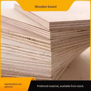 Factory-produced 15mm Particle Board (wood Glue Board) for Carpentry in Engineering Projects, Direct Source Supply thumbnail-5