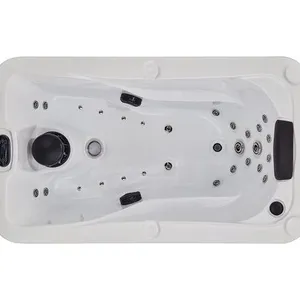 Yakuzi Outdoor Massage Hot Pipe for Sale 3 Person Outdoor Yakuzi Spa Balboa Hot Tub Luxury Acrylic Massage Tub thumbnail-2