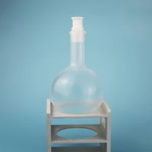 High-purity Pfa Round-bottom Flask, Ptfe Fluororesin Flask, Transparent for Easy Observation and Sterilizable thumbnail-3