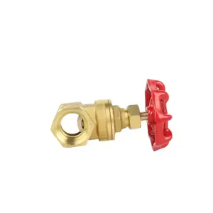 Brass Gate Valve High Quality Threaded Connection 1/2 - 4 Inch Valve Best Price Durable and Customizable thumbnail-1