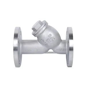 Y-shaped Filter Stainless Steel GL41W-16P Flange Filter 304 Stainless Steel thumbnail-1
