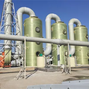 FRP Desulfurization Tower - Corrosion-Resistant FGD System for Power Plants thumbnail-1