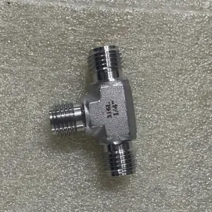 316L Stainless Steel VCR Male Tee Fitting for Ultra-High Purity Gas Systems thumbnail-1