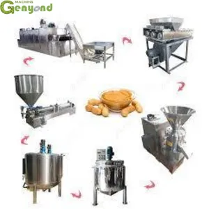 Shanghai Peanut Butter Maker From Genyond Food Processing Machinery thumbnail-2