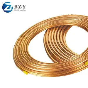 5/8 3/8 Copper Tube Roll Price Per kg Air Conditioner Copper Pipe Coil thumbnail-2