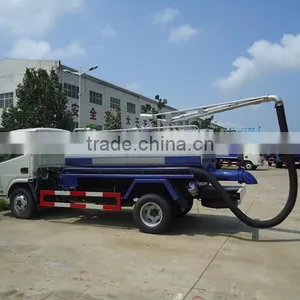 Dongfeng 4x2 Mini Septic Tank Pumping Truck thumbnail-3