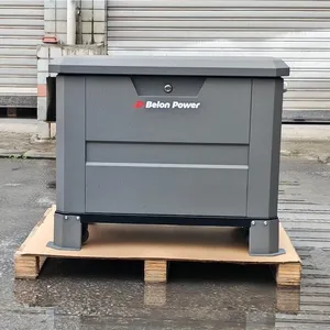 Industrial Household 5KW Silent Multi-fuel Generator Gasoline CNG LNG Natural Gas Backup Power Supply thumbnail-1