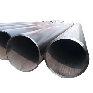 ASTM A252 Grade 3 Carbon Steel Round Pipe Spiral Welded OD 219-3620mm Wall 6-28mm for Bridge Pile Structure thumbnail-1