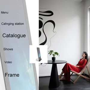 Commercial Desktop Mini Advertising Player & Charger, Low Price, Fast File Upload, Automatic Player, USB-C Charging thumbnail-3
