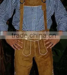 Dirndl Dress & Bavarian Kurze Lederhosen,Oktoberfest Trachten Wear,lederhose,german Hose,leather Pants,shorts thumbnail-4