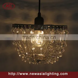 Round Globes Acrylic Clear Chandelier Acrylic Cheap but High-end Looks Like Crystal Ceiling Lamp thumbnail-4