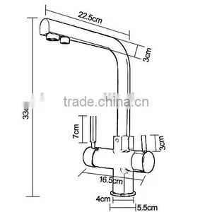 Dual Functions Kitchen Faucet 3 Way, Water Drink Faucet thumbnail-6