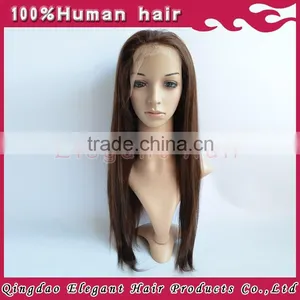 New Styles Fashion Brazilian Virgin Hair Full Lace Base 100 Percent Human Hair Wigs thumbnail-1