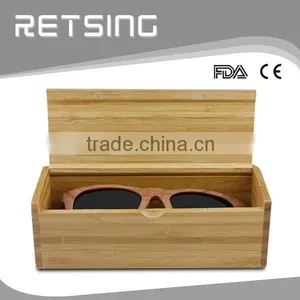 Custom High Quality Wooden Sunglasses Packaging Bamboo Box thumbnail-1