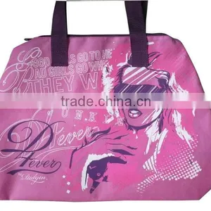 420D Polyester Girls Fashion Tote Bag, Full Print Bag for Women thumbnail-1