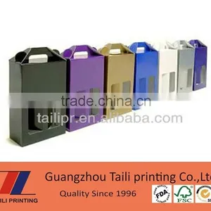 Customized Clear Wine Glass Packing Box Wholesale thumbnail-1