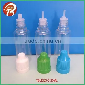 20ml Plastic PET e Cigarette Bottle With Childresistant CapTBLDES-3-20ml thumbnail-1