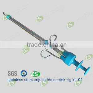 Stainless Steel Hospital IV Pole Infusion Support thumbnail-1