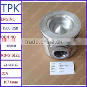 ISDe QSB6.7 Piston Kit 4939181 thumbnail-1