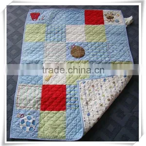Cotton Hand Quilted Baby Quilts thumbnail-2