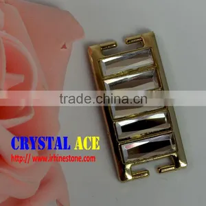 2015 Fashion Rhinestone Buckle, Crystal Rhinestone Ribbon Buckle for Bikini Decoration thumbnail-3
