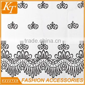 Kavatar Brand China Manufacturer Offer Embroidery Lace Fabric thumbnail-4