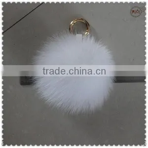 Fluffy Fox Fur Pompons in Factory Wholesale Price thumbnail-5