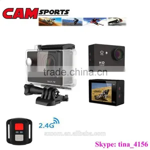 Portable Mini Full HD 1080p WiFi Outdoor Waterproof Sport Camera With Remote Control Bracelet thumbnail-1
