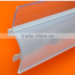 White Data Strip Shelf Strip With Adhisive thumbnail-3