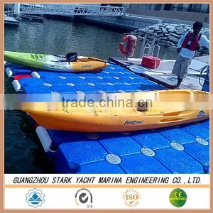 Inflatable HDPE Modular Plastic Floating Dock Platform thumbnail-6
