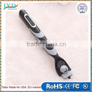 Safety Razor Long Handle Alloy Excellent Portable Shaver System Sharpener Blades For Men thumbnail-1