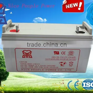 12v120ah Gel Battery Solar Battery Rechargeable Deep Cycle and Maintenace Free thumbnail-1
