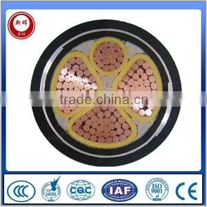 0.6/1KV Copper or Aluminum Conductor XLPE Insulated Armoured LV Electric Cable thumbnail-3