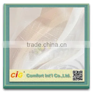 Yarn Dyed Cross Grain Sheer Curtain Fabric Curtain Cross Fabric thumbnail-1
