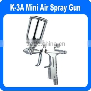 K-3A HVLP 0.5 mm Mini Gravity Feed Air Spray Gun thumbnail-1