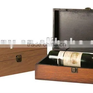 Wooden Wine Bottle Holder With Rack thumbnail-1