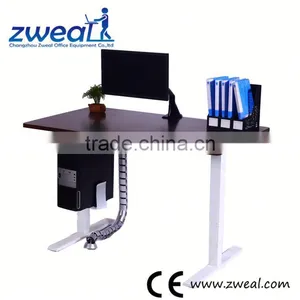 Wood Curved Console Table Factory Wholesale thumbnail-1