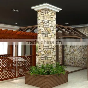 Garden Pergola Louver for Roof Turtle Bridge for Sales thumbnail-2