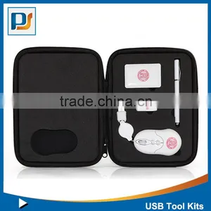 Christmas Promotional Gifts Phone Charger Portable USB Charger for Laptop USB Travel Sets Including Wired Mouse USB Hub ... thumbnail-1