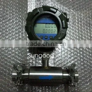 Stainless Steel/Sanitary Turbine Flow Meter thumbnail-1