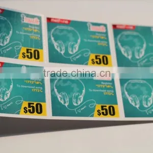Prepaid Voucher Card Printing for Telecom Use and Game Use thumbnail-3
