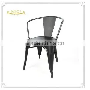 Customized Bar Furniture Modern Round High Back Stainless Steel Bar Chair thumbnail-1