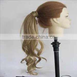 Curly Blonde Pony Hair Extension thumbnail-1