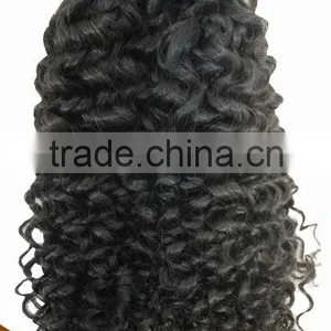 Tight Kinky Curly Hair Weaving Indian Curly Virgin Hair thumbnail-1