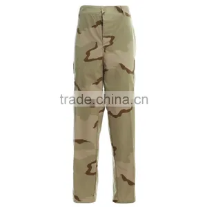 Poly/Cotton Tri-colour Desert Camouflage Army Bdu Military Uniforms thumbnail-3