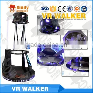 Shopping Mall Hot Standing up 9d vr Cinema 5 Seat 9d vr Simulator vr Walker thumbnail-1