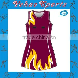 Sublimation Popular Wear Netball Dress thumbnail-1
